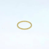 The Sabine Flat Stacking Ring - Dainty