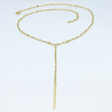 The Aja Y Chain Necklace