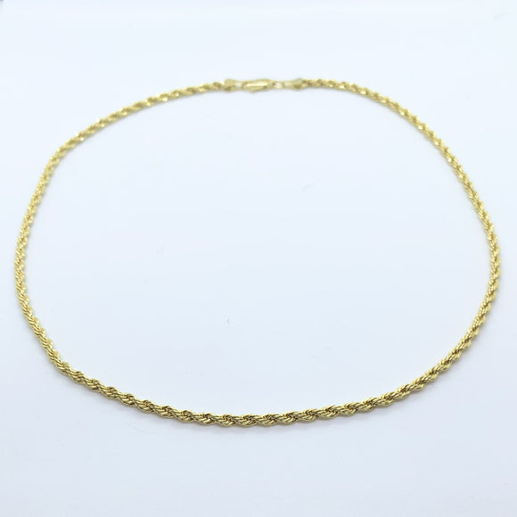 The Raquel Rope Necklace - Skinny