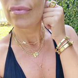 The Gabi Gold Bar Necklace